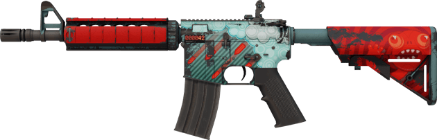 StatTrak™ M4A4 | 弹雨 (久经沙场)