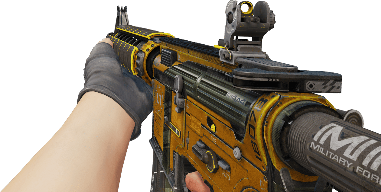 Preview image 3 of StatTrak™ M4A4 | Seri Leş (Savaş Görmüş)