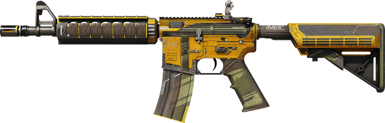 Preview image 1 of StatTrak™ M4A4 | Seri Leş (Savaş Görmüş)