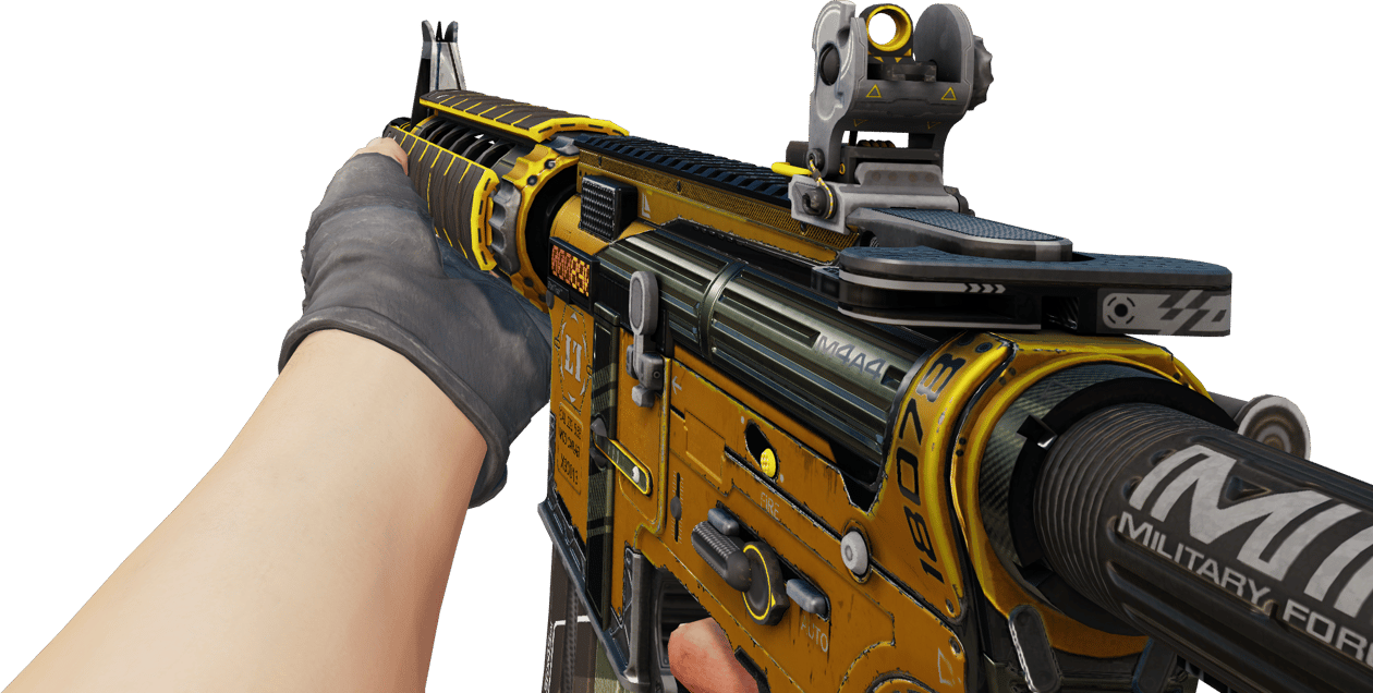 Preview image 3 of StatTrak™ M4A4 | Rabat-joie (Très peu usée)