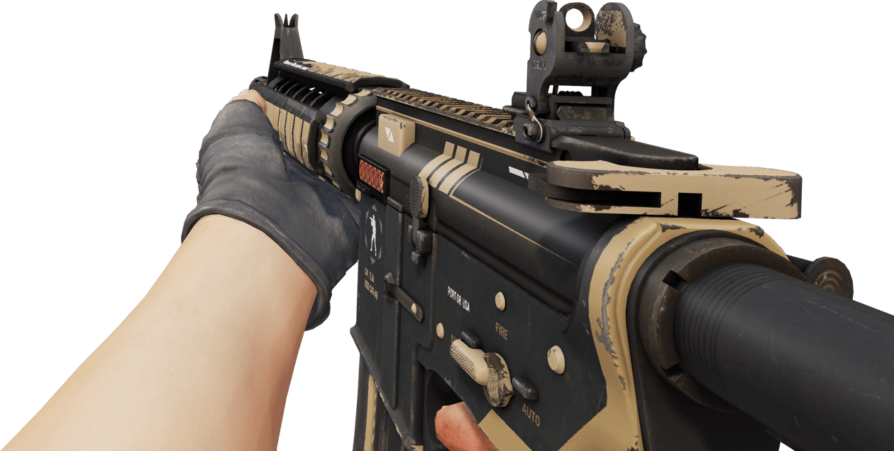 Preview image 3 of StatTrak™ M4A4 | Wüstenschlag (Fabrikneu)