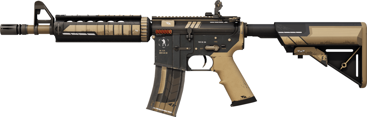 Preview image 1 of StatTrak™ M4A4 | Wüstenschlag (Fabrikneu)