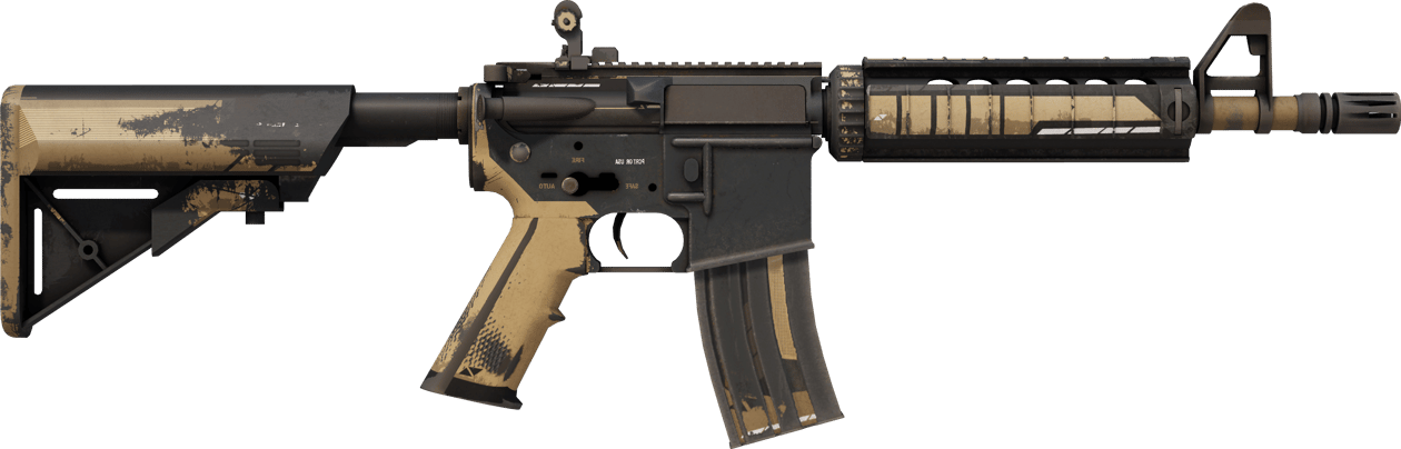 Preview image 2 of StatTrak™ M4A4 | Desert-Strike (Testado no Terreno)