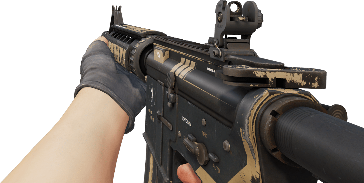 Preview image 3 of StatTrak™ M4A4 | Desert-Strike (Testado no Terreno)