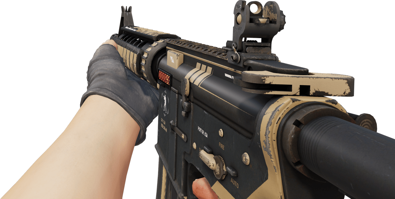 Preview image 3 of StatTrak™ M4A4 | Desert-Strike (Usura minima)