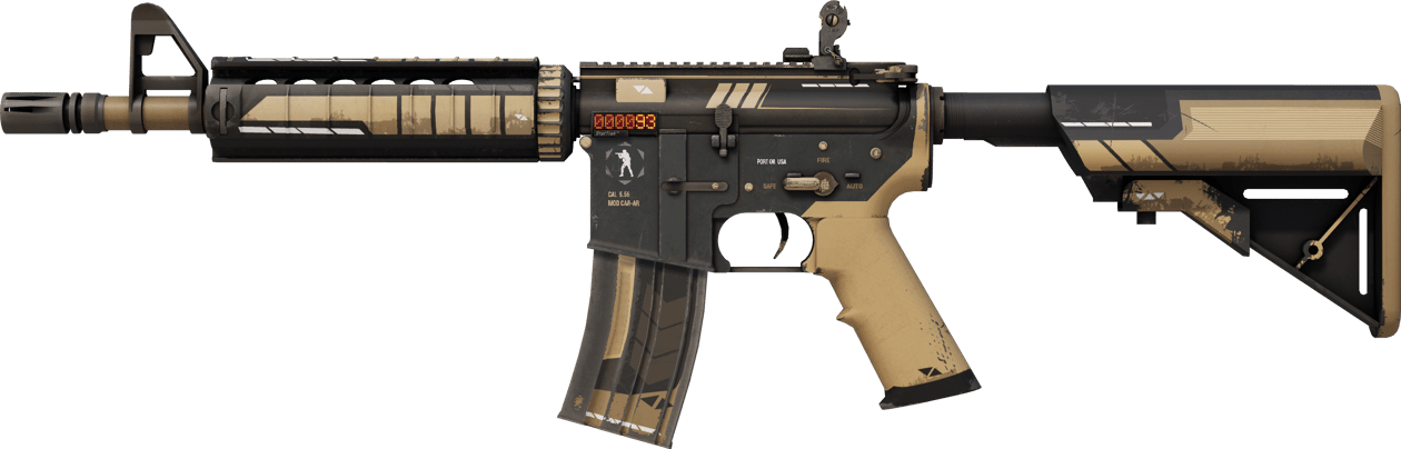 Preview image 1 of StatTrak™ M4A4 | Desert-Strike (Usura minima)