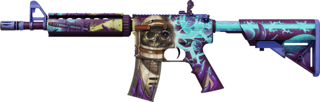 StatTrak™ M4A4 | 死寂空间 (战痕累累)