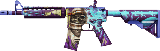 StatTrak™ M4A4 | Desolate Space (Com Pouco Uso)