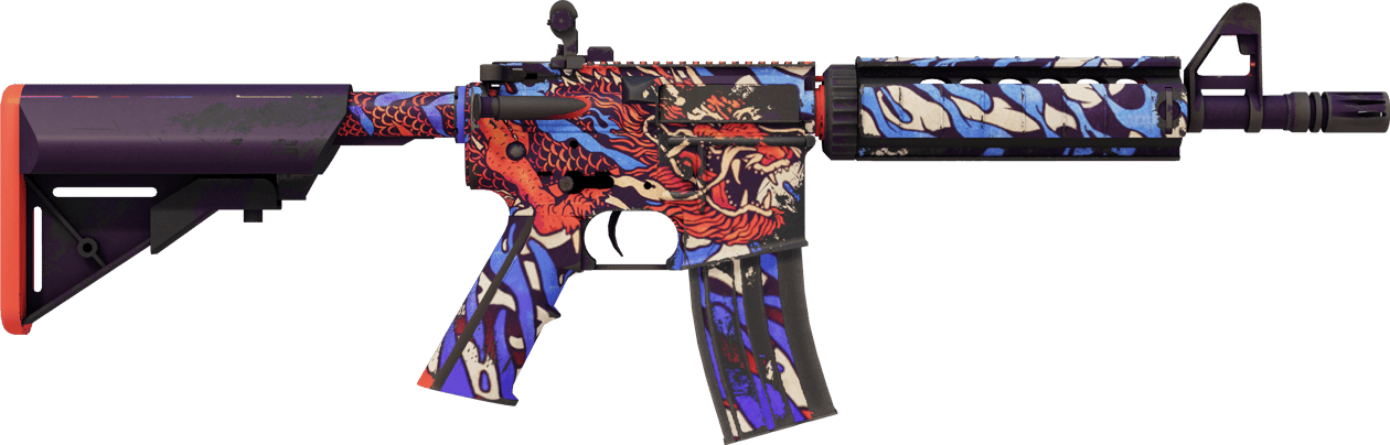 Preview image 2 of StatTrak™ M4A4 | 龍王 (Dragon King) (実地試験済み)