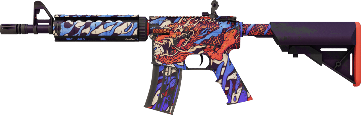 Preview image 1 of StatTrak™ M4A4 | 龍王 (Dragon King) (実地試験済み)