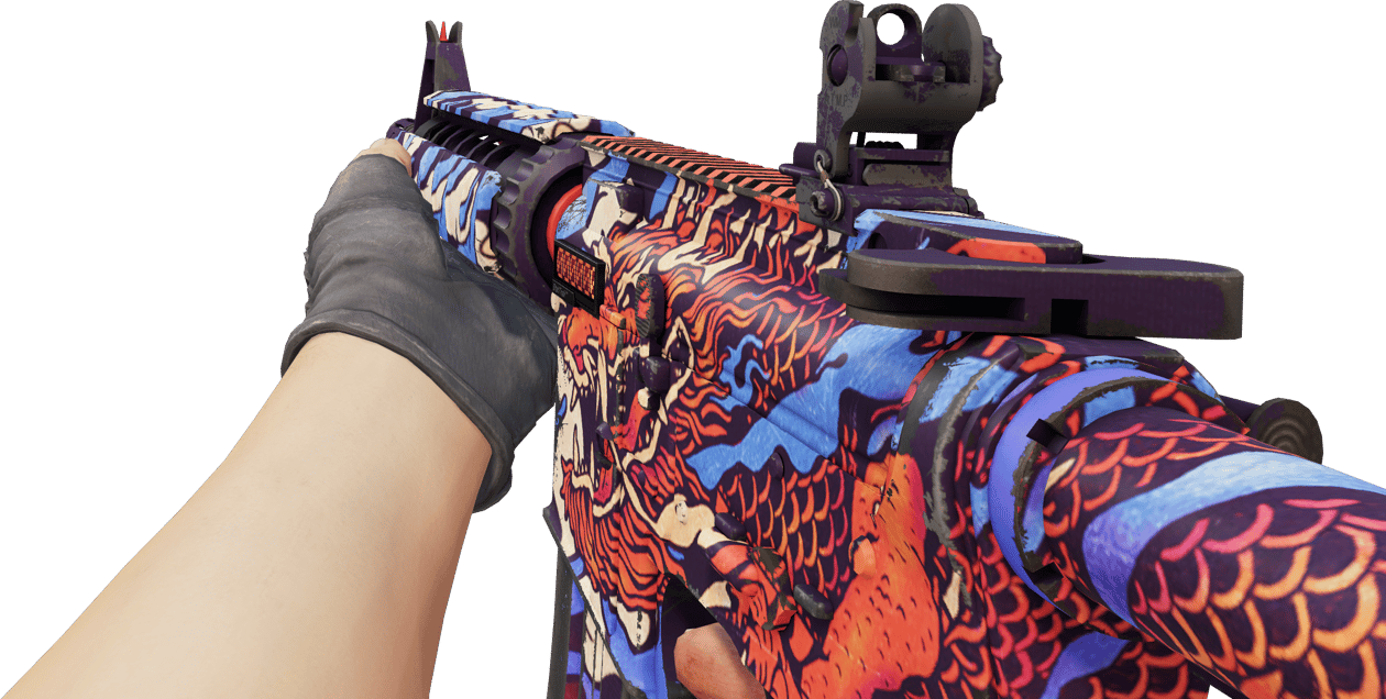 Preview image 3 of StatTrak™ M4A4 | 龍王 (Dragon King) (新品同様)