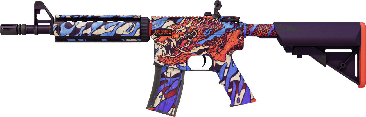 Preview image 1 of StatTrak™ M4A4 | 龍王 (Dragon King) (新品同様)