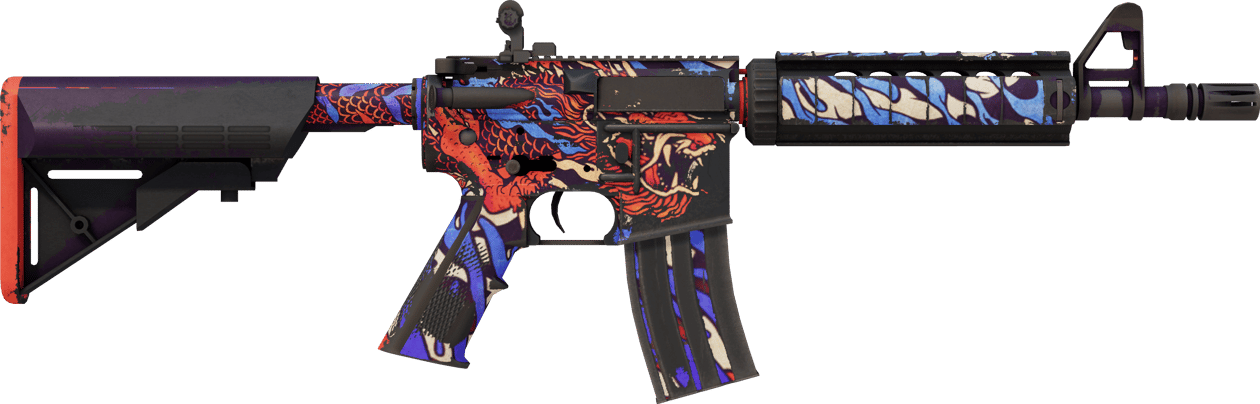 Preview image 2 of StatTrak™ M4A4 | 龍王 (Smoczy władca) (mocne zużycie)