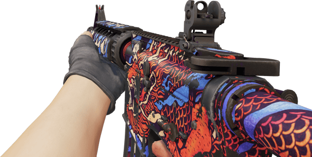 Preview image 3 of StatTrak™ M4A4 | 龍王 (Drachenkönig) (Abgenutzt)