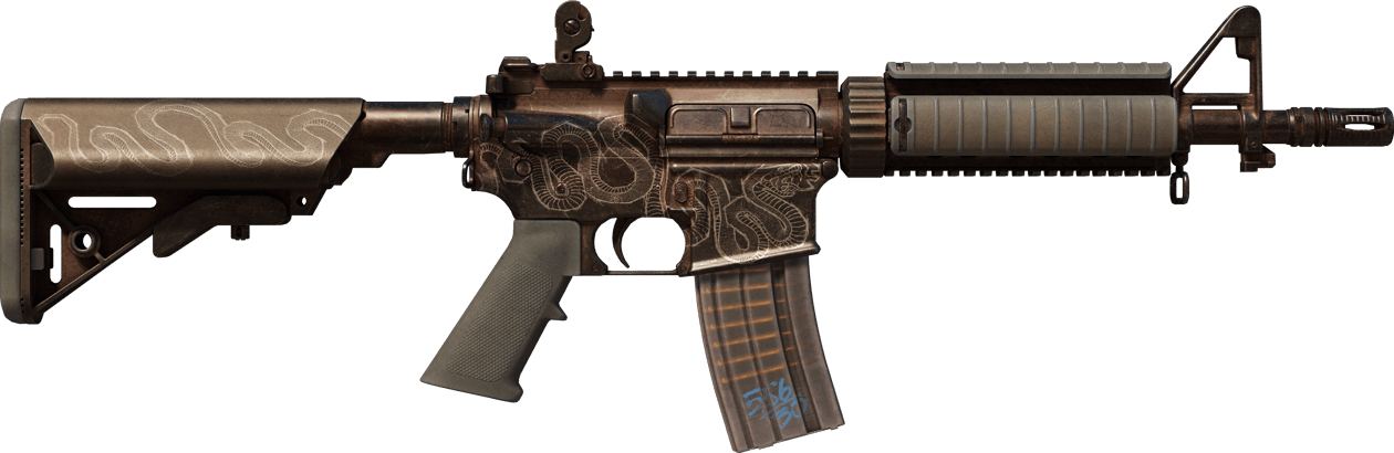 Preview image 2 of StatTrak™ M4A4 | 에치 로드 (전투로 닳고 닳은)