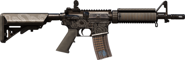 Preview image 2 of StatTrak™ M4A4 | Rey del grabado (Casi nuevo)