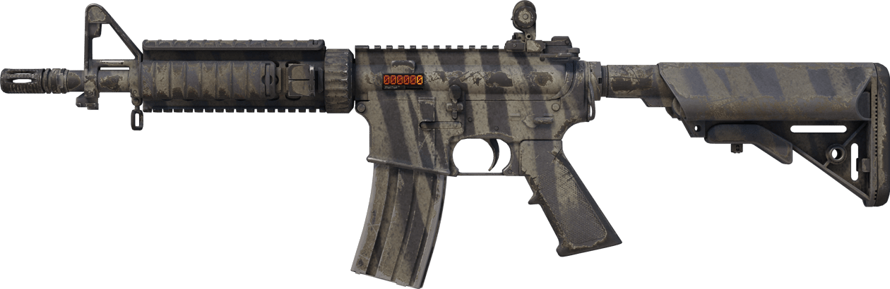 Preview image 1 of StatTrak™ M4A4 | Verblasstes Zebra (Einsatzerprobt)