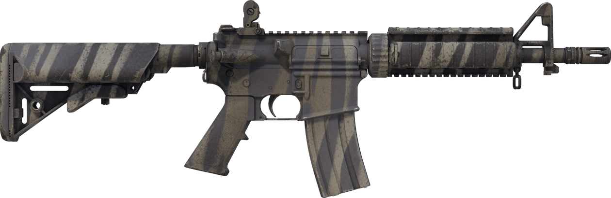 Preview image 2 of StatTrak™ M4A4 | Verblasstes Zebra (Minimale Gebrauchsspuren)