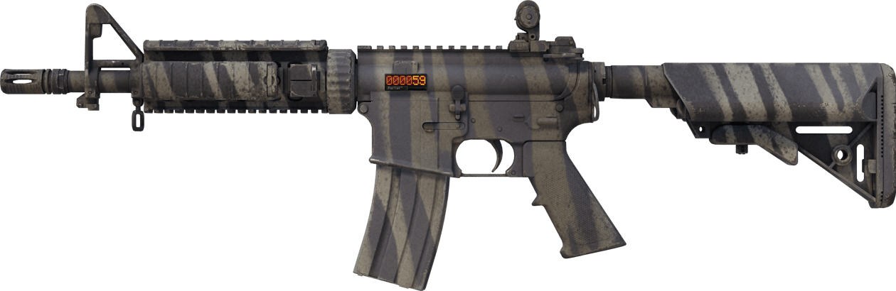 Preview image 1 of StatTrak™ M4A4 | Verblasstes Zebra (Minimale Gebrauchsspuren)