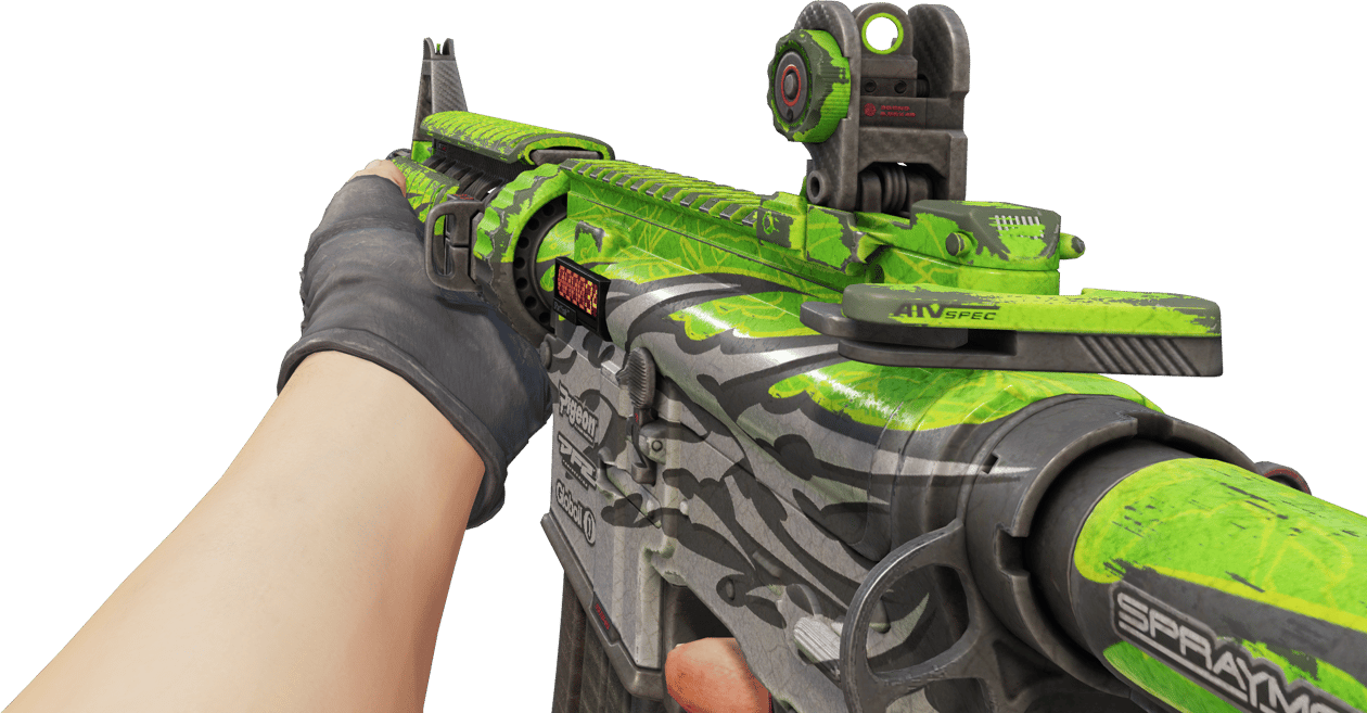 Preview image 3 of StatTrak™ M4A4 | Tam Gaz (Savaş Görmüş)