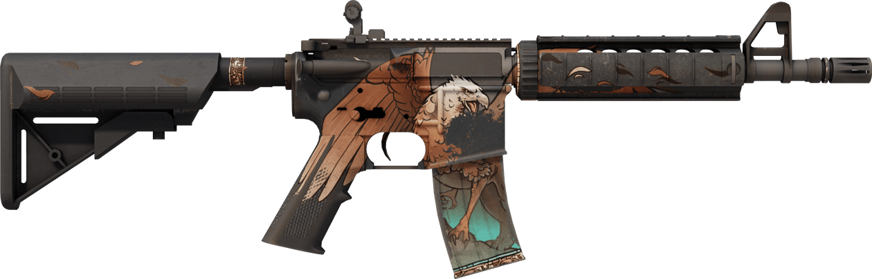 Preview image 2 of StatTrak™ M4A4 | Griffin (Savaş Görmüş)
