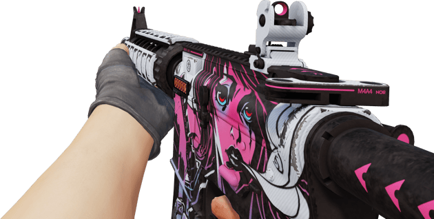 Preview image 3 of StatTrak™ M4A4 | Neo-Noir (มีรอยถลอกเล็กน้อย)