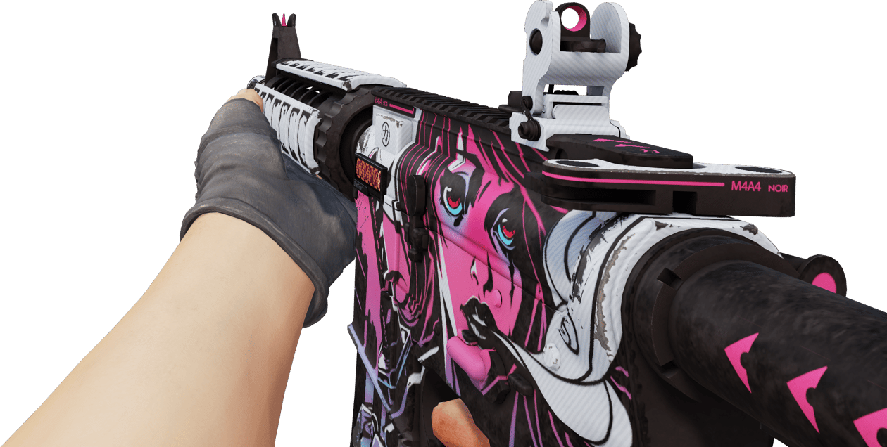 Preview image 3 of StatTrak™ M4A4 | Neonoir (Casi nuevo)