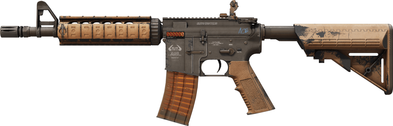 Preview image 1 of StatTrak™ M4A4 | Poly Mag (Segnato dalle battaglie)