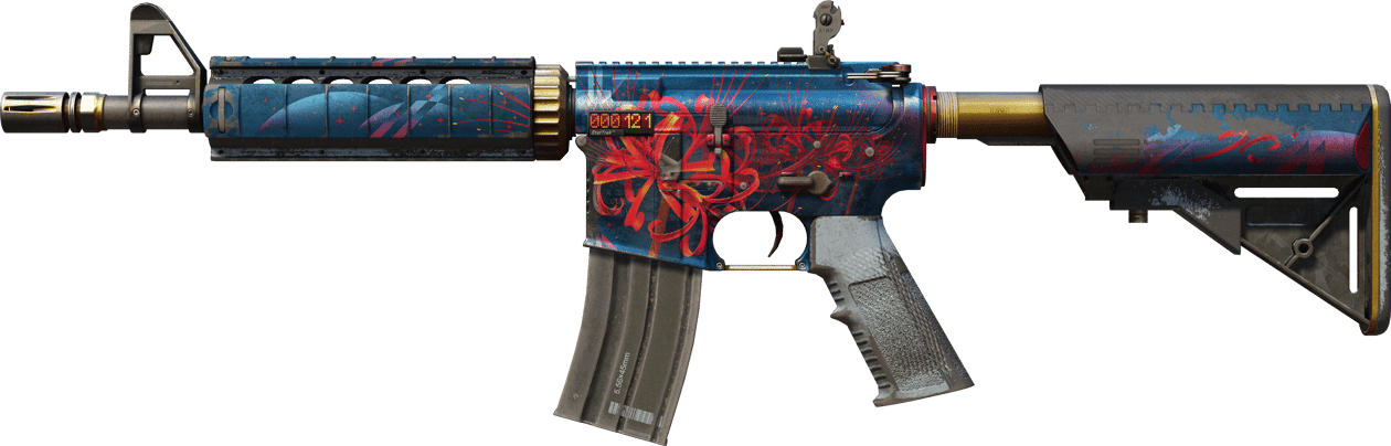 Preview image 1 of StatTrak™ M4A4 | Lirio araña (Deplorable)