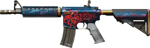 StatTrak™ M4A4 | Örümcek Zambağı (Eskimiş)