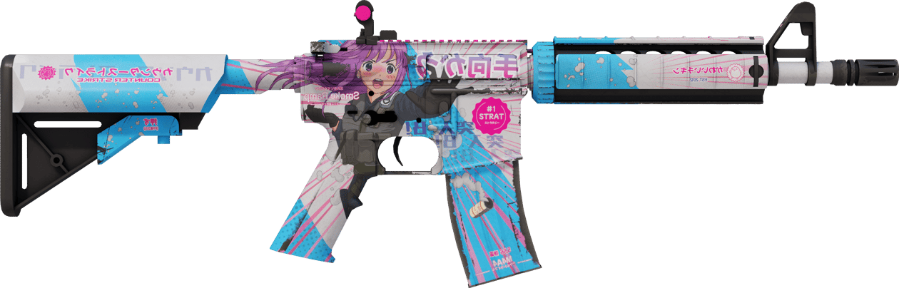 Preview image 2 of StatTrak™ M4A4 | Temukau (Görevde Kullanılmış)