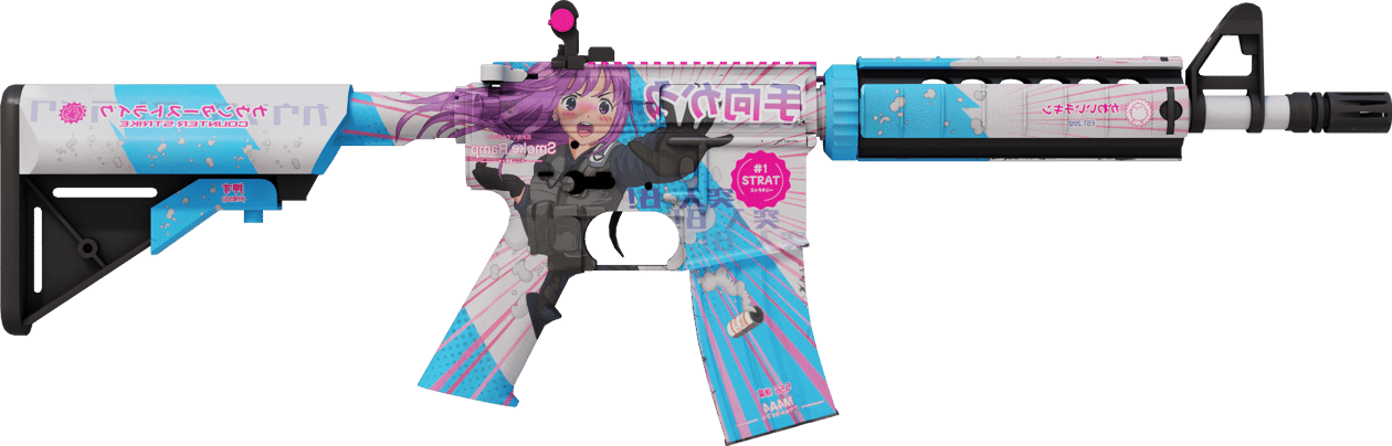 Preview image 2 of StatTrak™ M4A4 | Temukau (Minimal Wear)