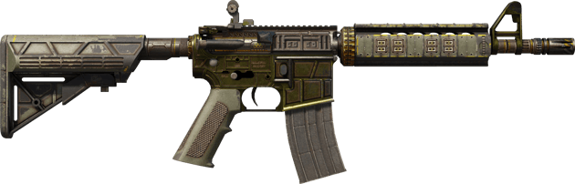 Preview image 2 of StatTrak™ M4A4 | 전투 용사 (전투로 닳고 닳은)