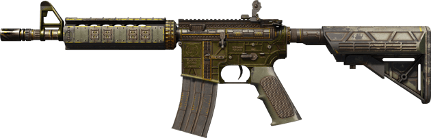 StatTrak™ M4A4 | 전투 용사 (전투로 닳고 닳은)