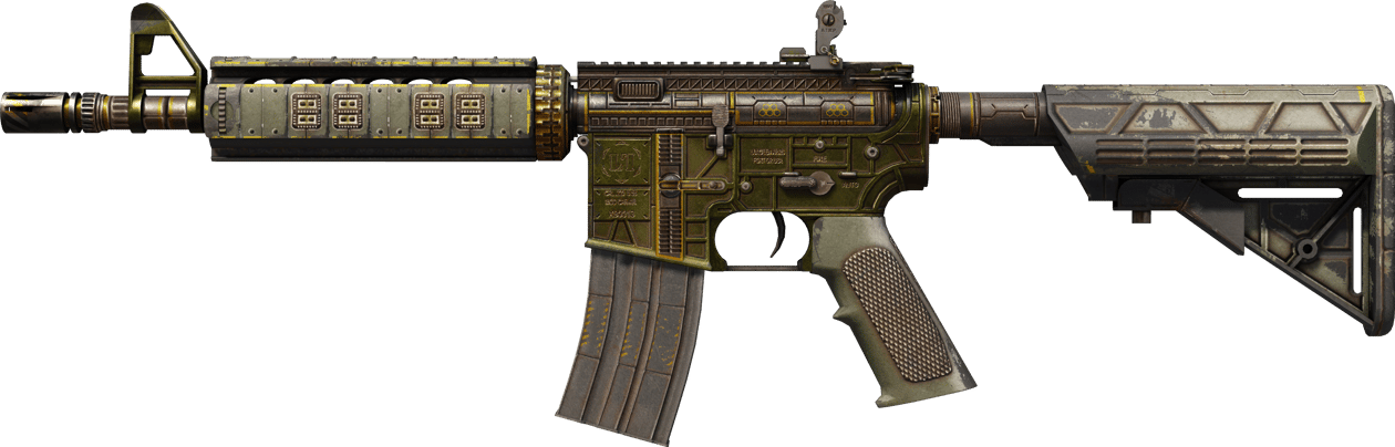 Preview image 1 of StatTrak™ M4A4 | Waleczna gwiazda (po ciężkich walkach)