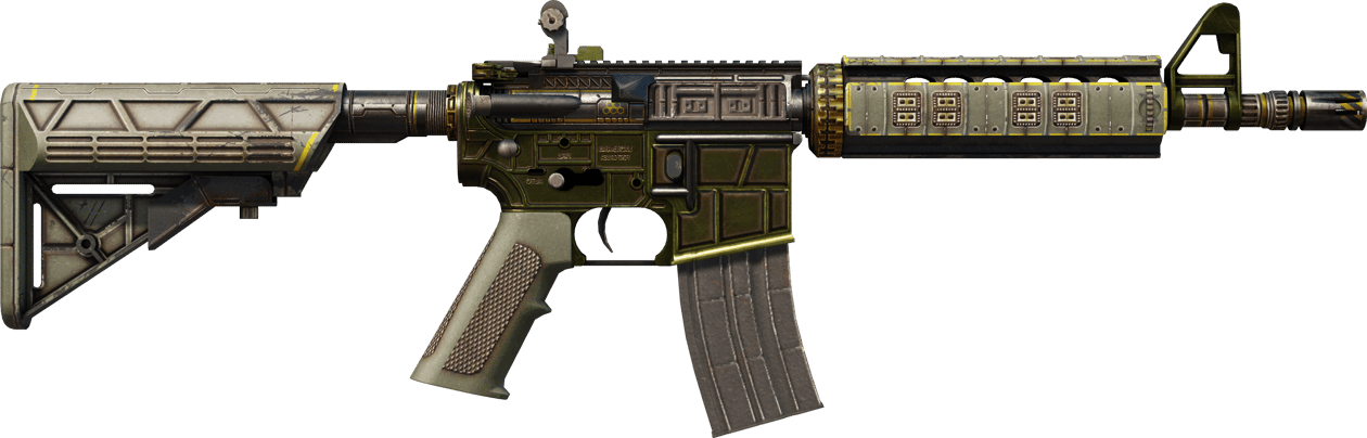 Preview image 2 of StatTrak™ M4A4 | Kampfstern (Einsatzerprobt)