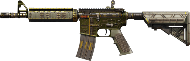 StatTrak™ M4A4 | The Battlestar (ผ่านการทดสอบภาคสนาม)