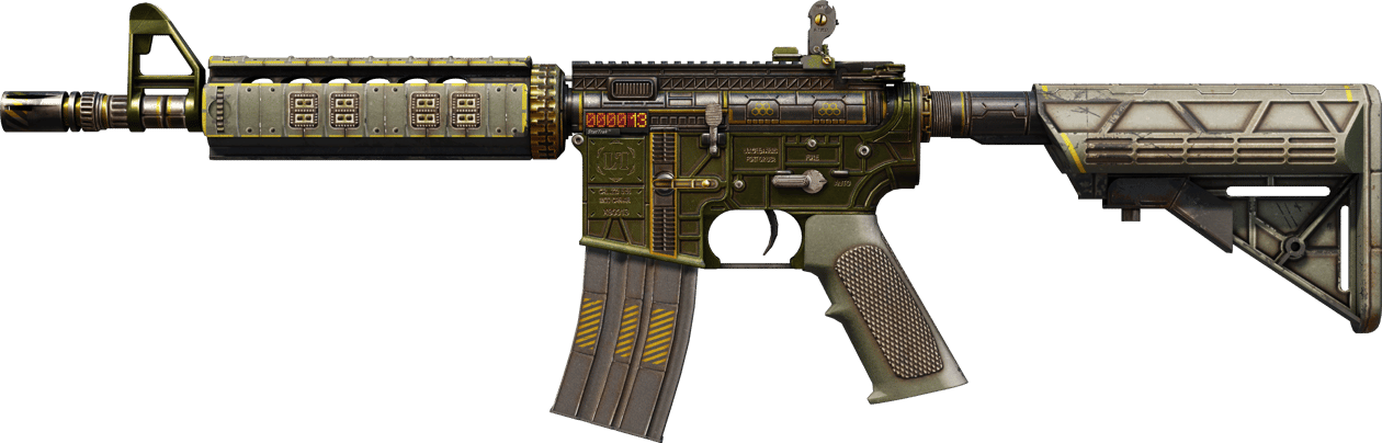 Preview image 1 of StatTrak™ M4A4 | Kampfstern (Einsatzerprobt)