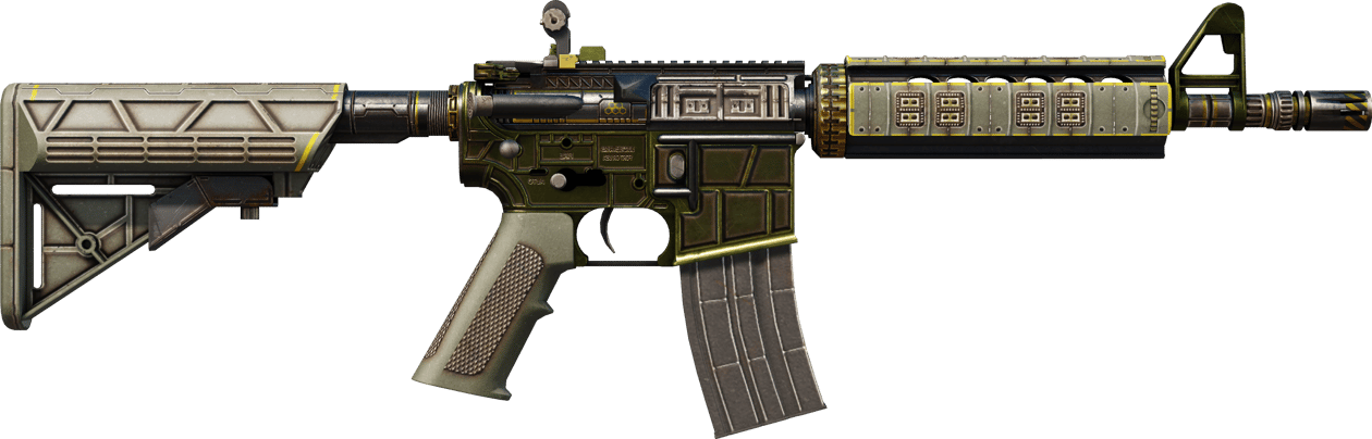 Preview image 2 of StatTrak™ M4A4 | The Battlestar (MW - Trầy ít)
