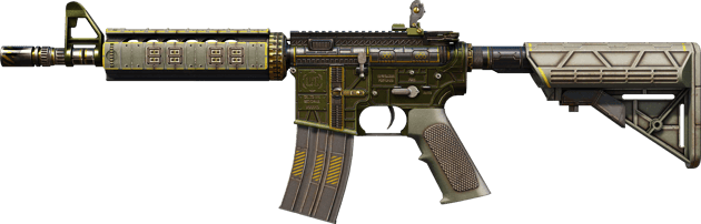 StatTrak™ M4A4 | Taistelun tähti (Vähän käytetty)