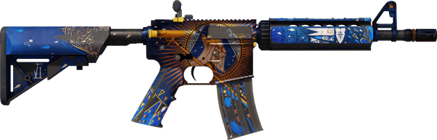 Preview image 2 of StatTrak™ M4A4 | 황제 (전투로 닳고 닳은)