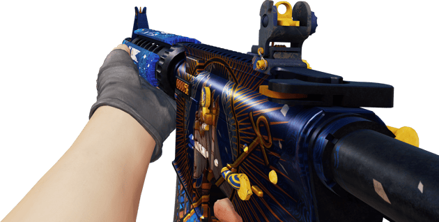 Preview image 3 of StatTrak™ M4A4 | The Emperor (Field-Tested)