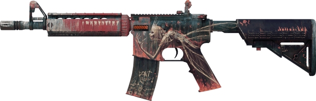 StatTrak™ M4A4 | Tooth Fairy (Testado no Terreno)
