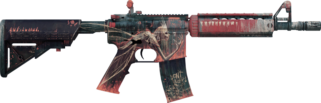 Preview image 2 of StatTrak™ M4A4 | Zahnfee (Minimale Gebrauchsspuren)