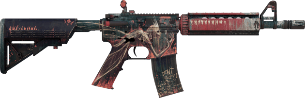 Preview image 2 of StatTrak™ M4A4 | Tooth Fairy (WW - Khá mòn)