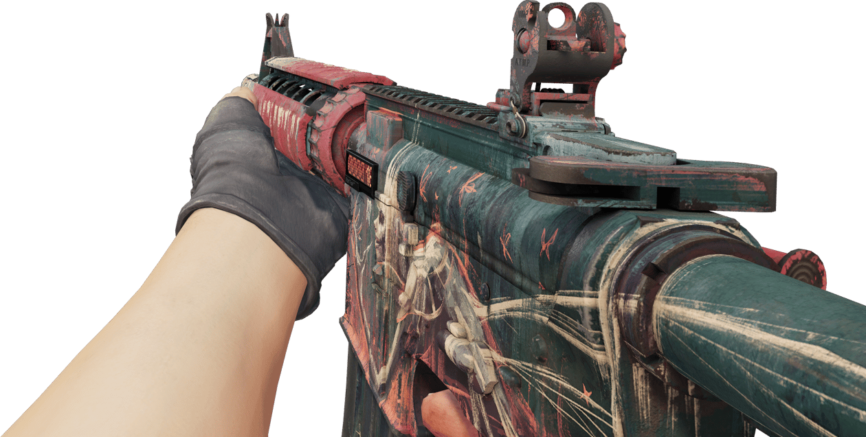 Preview image 3 of StatTrak™ M4A4 | Tooth Fairy (มีรอยถลอกอย่างมาก)