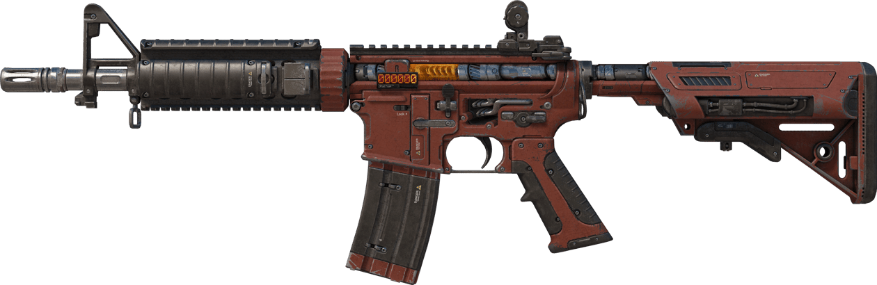 Preview image 1 of StatTrak™ M4A4 | Turbine (戦いで傷ついた)