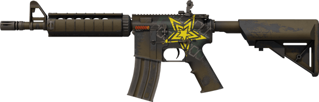 StatTrak™ M4A4 | 星级 (久经沙场)