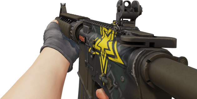 Preview image 3 of StatTrak™ M4A4 | Zirka (MW - Trầy ít)