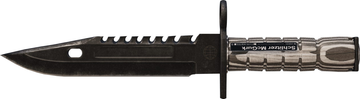 Preview image 2 of ★ StatTrak™ Bagnet M9 | Czarny laminat (po testach bojowych)